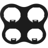 Комплект из светильников и рамки LIGHTSTAR Domino D64706060606