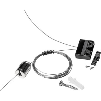 Крепление настенно-потолочное LIGHTSTAR NOVE 508972 для хвоста тканевого трека для светильников 208xxx черный