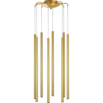 Подвес LIGHTSTAR TUBO L8T747343 LED 40W 2560LM 25G золото 4000K